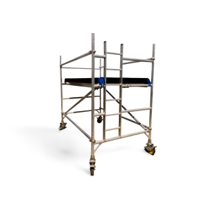 ალუმინის ასაწყობი ხარაჩო – ქირავდება ბორბლებიანი ხარაჩო